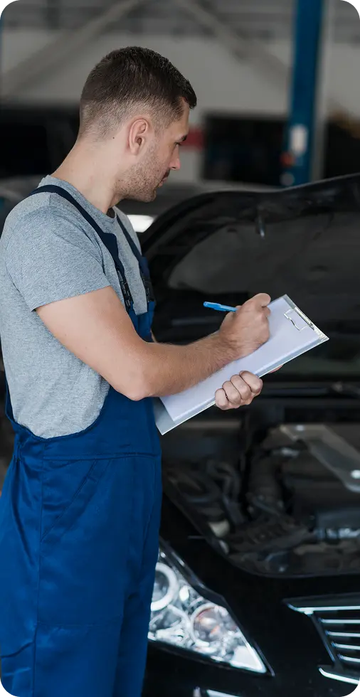 lista de revisión mecánica